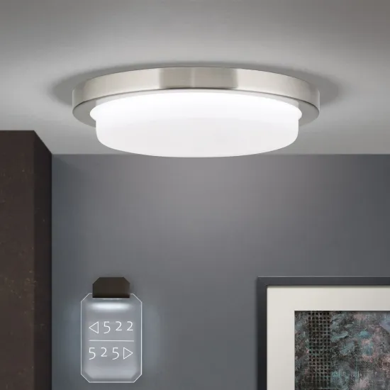 Orion Lerox szatén króm LED mennyezeti lámpa (ORI-DL 7-668/20_S_CHR) LED 1 izzós IP20