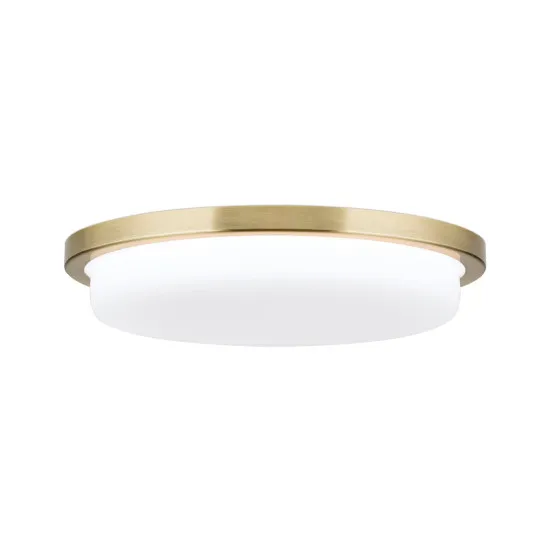 Orion Lerox sárgaréz-opál LED mennyezeti lámpa (ORI-DL 7-669/30_BR) LED 1 izzós IP20