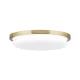 Orion Lerox sárgaréz-opál LED mennyezeti lámpa (ORI-DL 7-669/30_BR) LED 1 izzós IP20