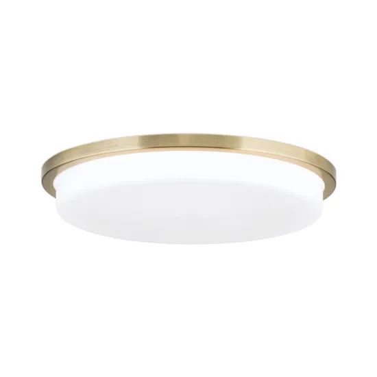 Orion Lerox sárgaréz-opál LED mennyezeti lámpa (ORI-DL 7-670/40_BR) LED 1 izzós IP20