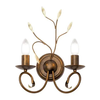 Orion Luca antik arany falikar (ORI-WA 2-884/2) E14 2 izzós IP20