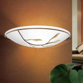 Orion Luca antik arany-opál mennyezeti lámpa (ORI-WA 2-943/1) E27 1 izzós IP20