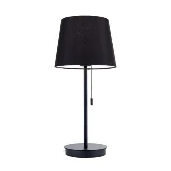 Orion Ludwig fekete asztali lámpa (ORI-LA 4-1205_BL) E27 1 izzós IP20