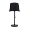 Orion Ludwig fekete asztali lámpa (ORI-LA 4-1205_BL) E27 1 izzós IP20