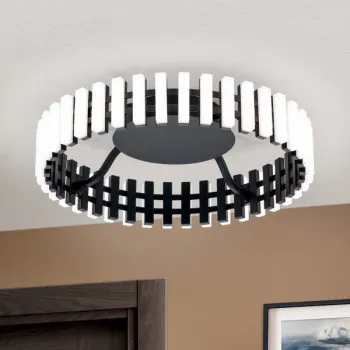 Orion Mansion fekete LED mennyezeti lámpa (ORI-DL 7-680/43) LED 1 izzós IP20