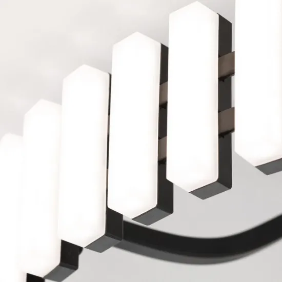 Orion Mansion fekete LED mennyezeti lámpa (ORI-DL 7-680/63) LED 1 izzós IP20