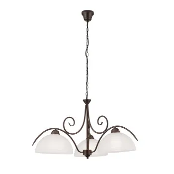 Orion Marco rozsdabarna-opál csillár (ORI-LU 1668/3) E27 3 izzós IP20