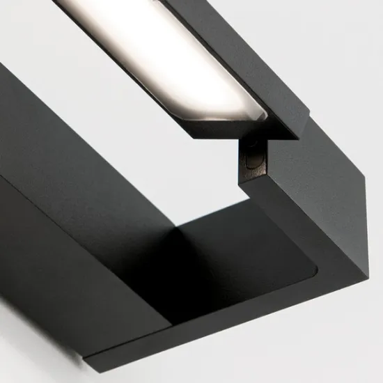 Orion Marilyn fekete fürdőszobai LED tükörvilágítás (ORI-Soff 3-481_BL) LED 1 izzós IP44