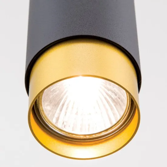 Orion Martini fekete-arany függesztett lámpa (ORI-HL 6-1709/1) GU10 1 izzós IP20