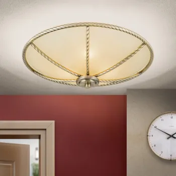 Orion Mauro sárgaréz-pezsgő mennyezeti lámpa (ORI-DL 7-567/42) E27 3 izzós IP20