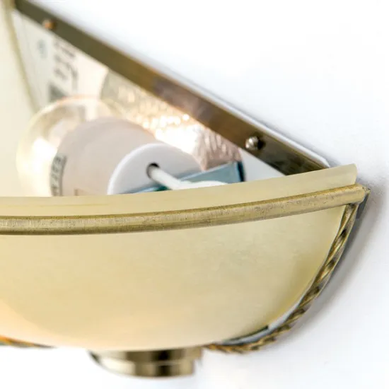 Orion Mauro sárgaréz-pezsgő fali lámpa (ORI-WA 2-1247/1) E27 1 izzós IP20