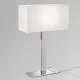 Orion Nando króm-fehér asztali lámpa (ORI-LA 4-1176/1) E27 1 izzós IP20