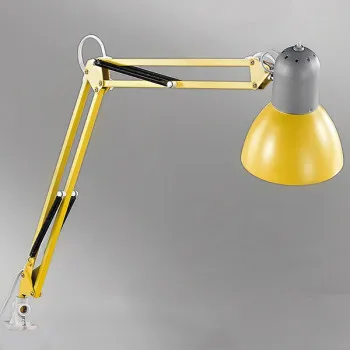 Orion Nemo sárga csiptetős lámpa (ORI-LA 4-1060_YEL) E27 1 izzós IP20