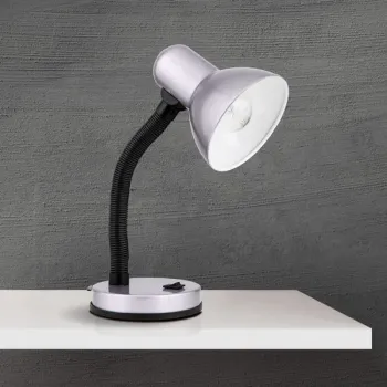 Orion Nemo festett alumínium asztali lámpa (ORI-LA 4-1061_ALU) E27 1 izzós IP20