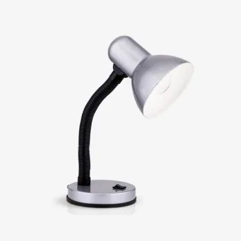 Orion Nemo festett alumínium asztali lámpa (ORI-LA 4-1061_ALU) E27 1 izzós IP20