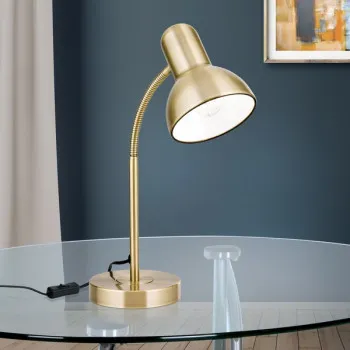 Orion Nemo sárgaréz asztali lámpa (ORI-LA 4-1206_BR) E27 1 izzós IP20