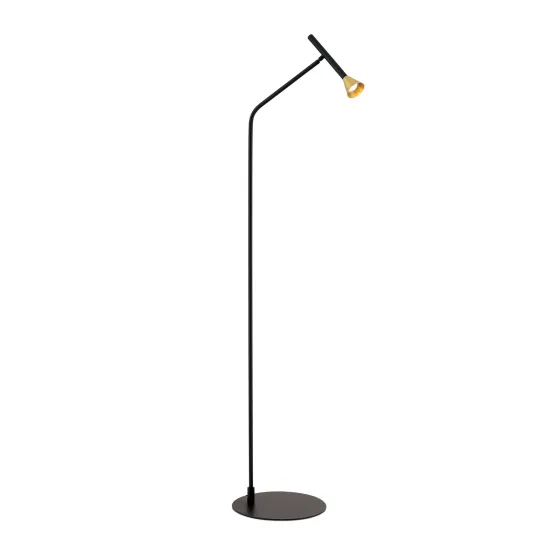 Orion Odeon fekete-sárgaréz LED állólámpa (ORI-Stl 12-1286) LED 1 izzós IP20 Orion Odeon fekete-sárgaréz LED állólámpa (ORI-Stl 12-1286) LED 1 izzós IP20