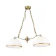 Orion Old Lamp sárgaréz-opál függesztett lámpa (ORI-HL 6-1810/2) E27 2 izzós IP20