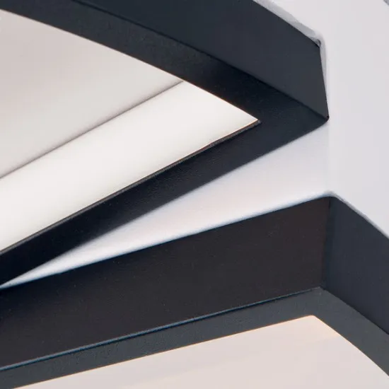 Orion Olga fehér-fekete LED mennyezeti lámpa (ORI-DL 7-693_BL) LED 1 izzós IP20