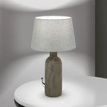 Orion Orchid barna-szürke asztali lámpa (ORI-LA 4-1226) E27 1 izzós IP20