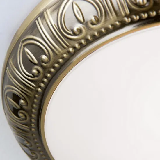 Orion Pankok bronz-opál mennyezeti lámpa (ORI-DL 7-583/28) G9 2 izzós IP20