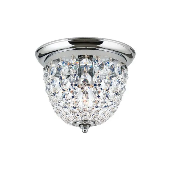 Orion Plafond króm-átlátszó mennyezeti lámpa (ORI-DLU 1840/26_CHR) E27 1 izzós IP20