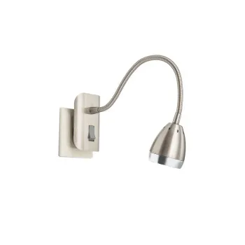 Orion Plano szatén króm LED falikar (ORI-Str 10-469) LED 1 izzós IP20