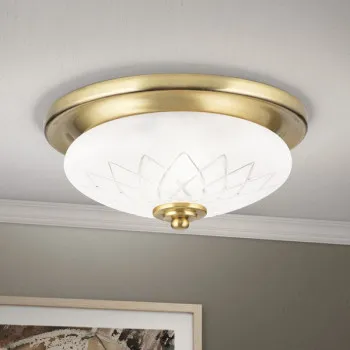 Orion Porto bronz-opál mennyezeti lámpa (ORI-DL 7-791/26) E27 1 izzós IP20