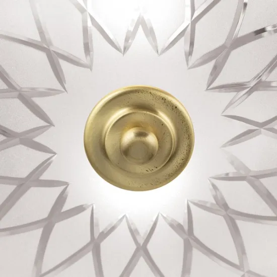 Orion Porto bronz-opál mennyezeti lámpa (ORI-DL 7-791/37) E27 2 izzós IP20