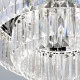 Orion Prism króm-átlátszó LED mennyezeti lámpa (ORI-DL 7-666/55_CHR) LED 1 izzós IP20