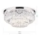 Orion Prism króm-átlátszó LED mennyezeti lámpa (ORI-DL 7-666/55_CHR) LED 1 izzós IP20