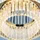 Orion Prism arany-átlátszó LED mennyezeti lámpa (ORI-DL 7-666/55_GO) LED 1 izzós IP20