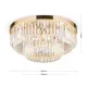 Orion Prism arany-átlátszó LED mennyezeti lámpa (ORI-DL 7-666/55_GO) LED 1 izzós IP20