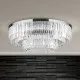 Orion Prism króm-átlátszó LED mennyezeti lámpa (ORI-DL 7-666/95_CHR) LED 1 izzós IP20