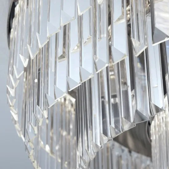 Orion Prism króm-átlátszó LED mennyezeti lámpa (ORI-DL 7-666/95_CHR) LED 1 izzós IP20