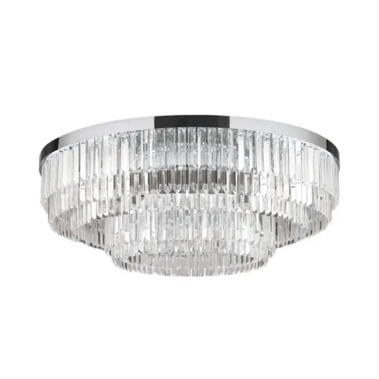 Orion Prism króm-átlátszó LED mennyezeti lámpa (ORI-DL 7-666/95_CHR) LED 1 izzós IP20