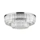 Orion Prism króm-átlátszó LED mennyezeti lámpa (ORI-DL 7-666/95_CHR) LED 1 izzós IP20