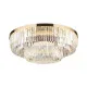 Orion Prism arany-átlátszó LED mennyezeti lámpa (ORI-DL 7-666/95_GO) LED 1 izzós IP20