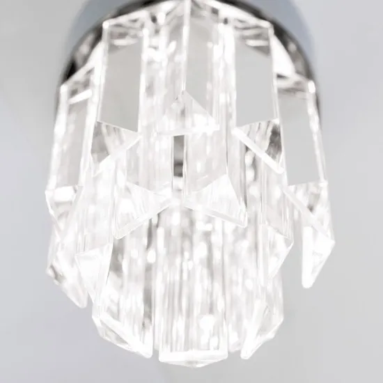Orion Prism króm-átlátszó LED mennyezeti lámpa (ORI-DL 7-684_CHR) LED 1 izzós IP20