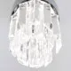 Orion Prism króm-átlátszó LED mennyezeti lámpa (ORI-DL 7-684_CHR) LED 1 izzós IP20