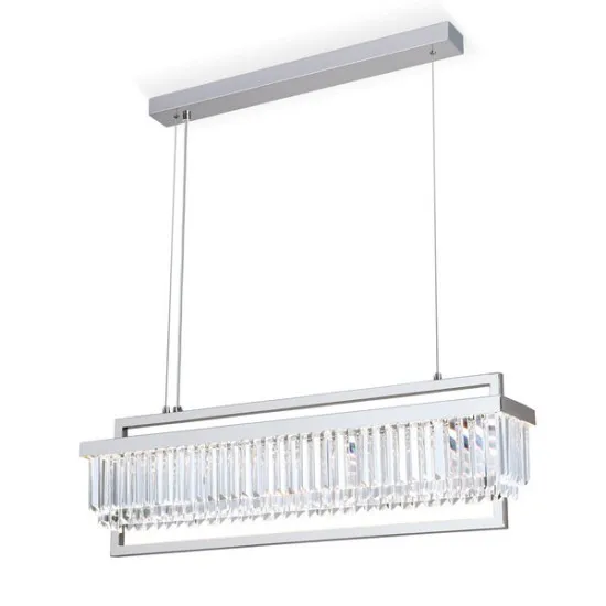 Orion Prism króm-átlátszó LED függesztett lámpa (ORI-HL 6-1701/90x17_CHR) LED 1 izzós IP20