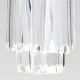 Orion Prism króm-átlátszó LED függesztett lámpa (ORI-HL 6-1702_CHR) LED 1 izzós IP20
