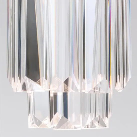 Orion Prism arany-átlátszó LED függesztett lámpa (ORI-HL 6-1702_GO) LED 1 izzós IP20