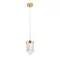 Orion Prism arany-átlátszó LED függesztett lámpa (ORI-HL 6-1702_GO) LED 1 izzós IP20