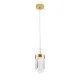 Orion Prism arany-átlátszó LED függesztett lámpa (ORI-HL 6-1702_GO) LED 1 izzós IP20