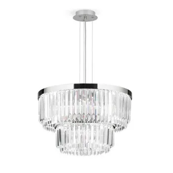 Orion Prism króm-átlátszó LED csillár (ORI-LU 2415/55_CHR) LED 1 izzós IP20