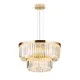 Orion Prism arany-átlátszó LED csillár (ORI-LU 2415/55_GO) LED 1 izzós IP20