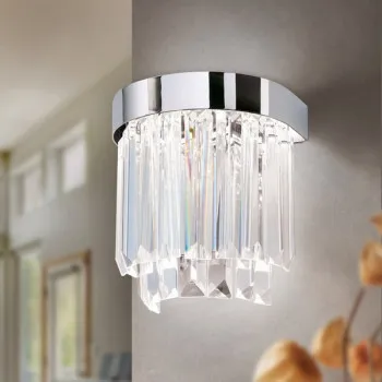 Orion Prism króm-átlátszó LED falikar (ORI-WA 2-1366_CHR) LED 1 izzós IP20
