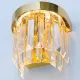 Orion Prism arany-átlátszó LED falikar (ORI-WA 2-1366_GO) LED 1 izzós IP20