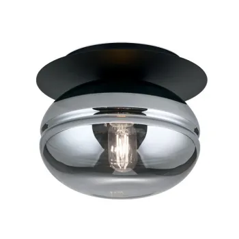 Orion Richard fekete-füstszínű mennyezeti lámpa (ORI-DL 7-787/1_BL) E27 1 izzós IP20